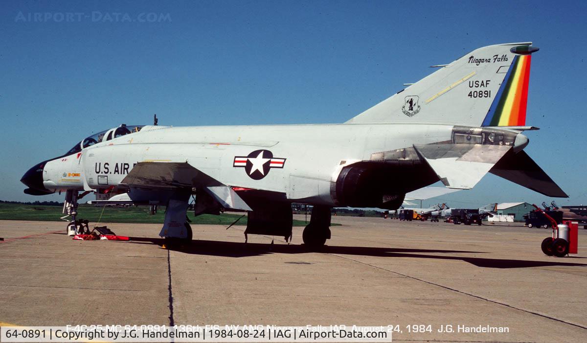 64-0891, 1964 McDonnell F-4C Phantom II C/N 1307, F-4C at Niagara Falls IAP