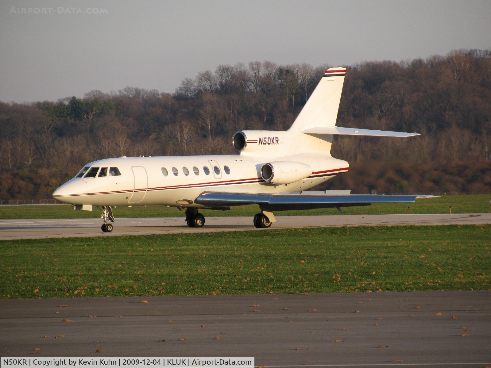 N50KR, 1981 Dassault Falcon 50 C/N 58, Kroger Falcon