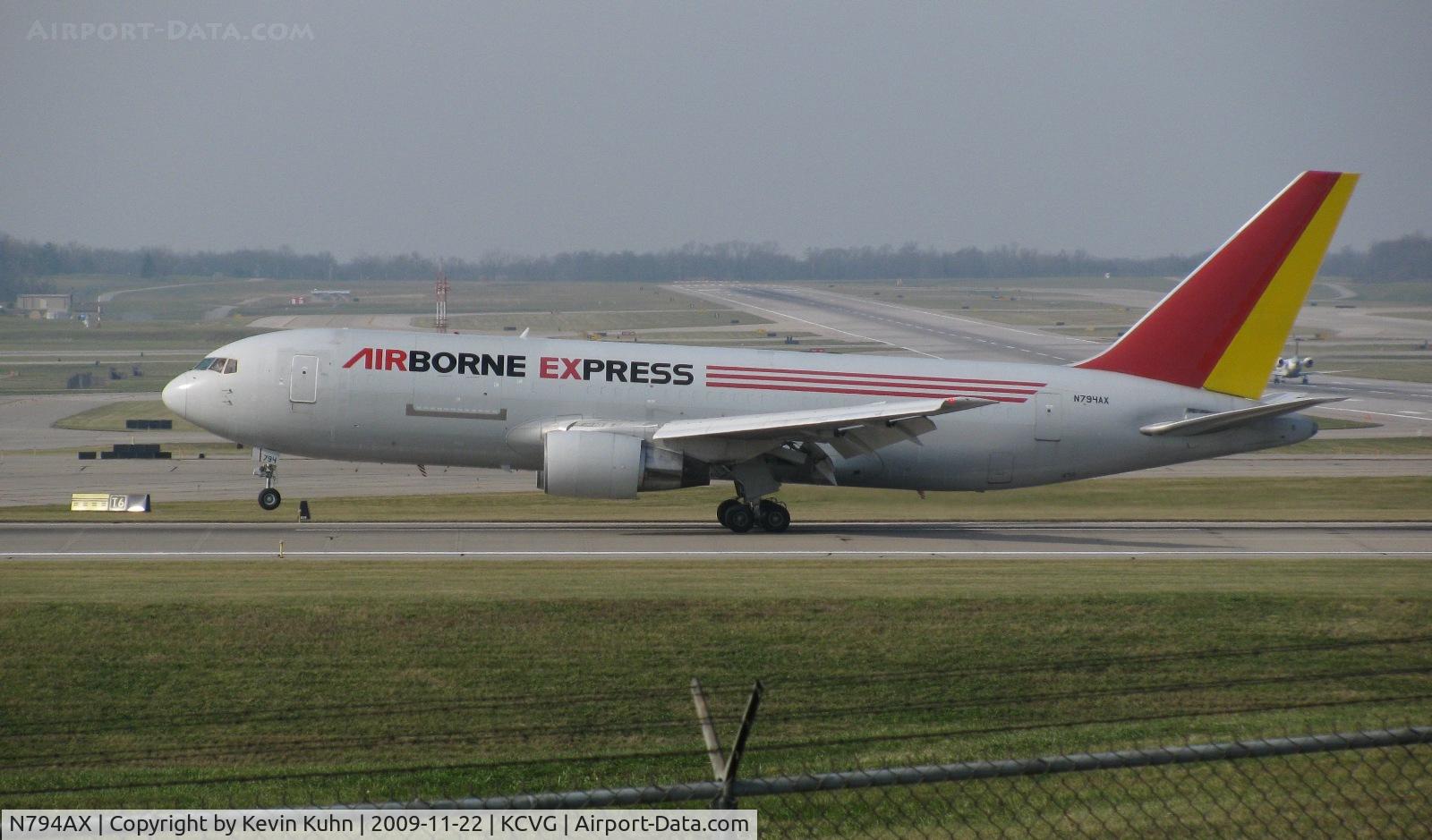 N794AX, 1986 Boeing 767-281 C/N 23144, Still wearing the old Airborne Express c/s