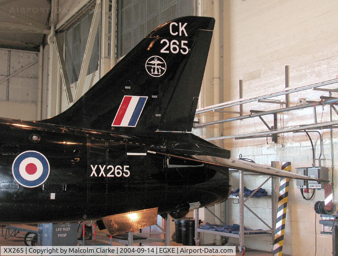 XX265, 1979 Hawker Siddeley Hawk T.1A C/N 101/312101, British Aerospace Hawk T1A at RAF Leeming in 2004.