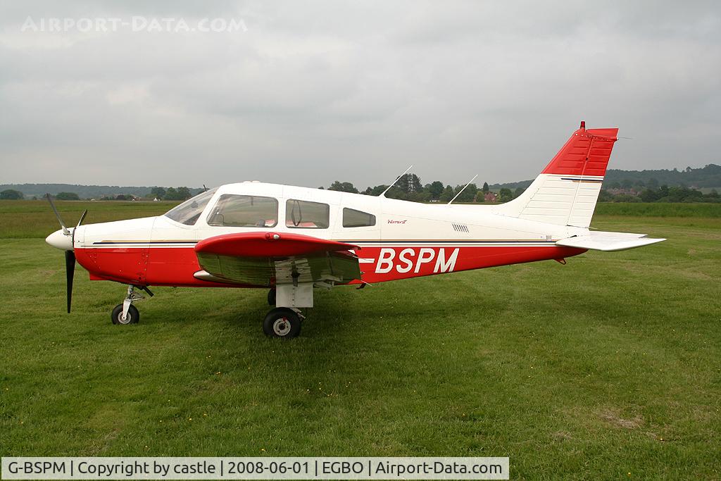 G-BSPM, 1981 Piper PA-28-161 Cherokee Warrior II C/N 28-8116046, seen @ Wolverhampton