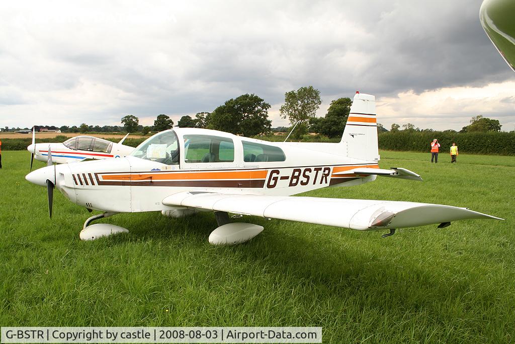 G-BSTR, 1974 Grumman American AA-5 Traveler C/N AA5-0688, seen @ Stoke Golding