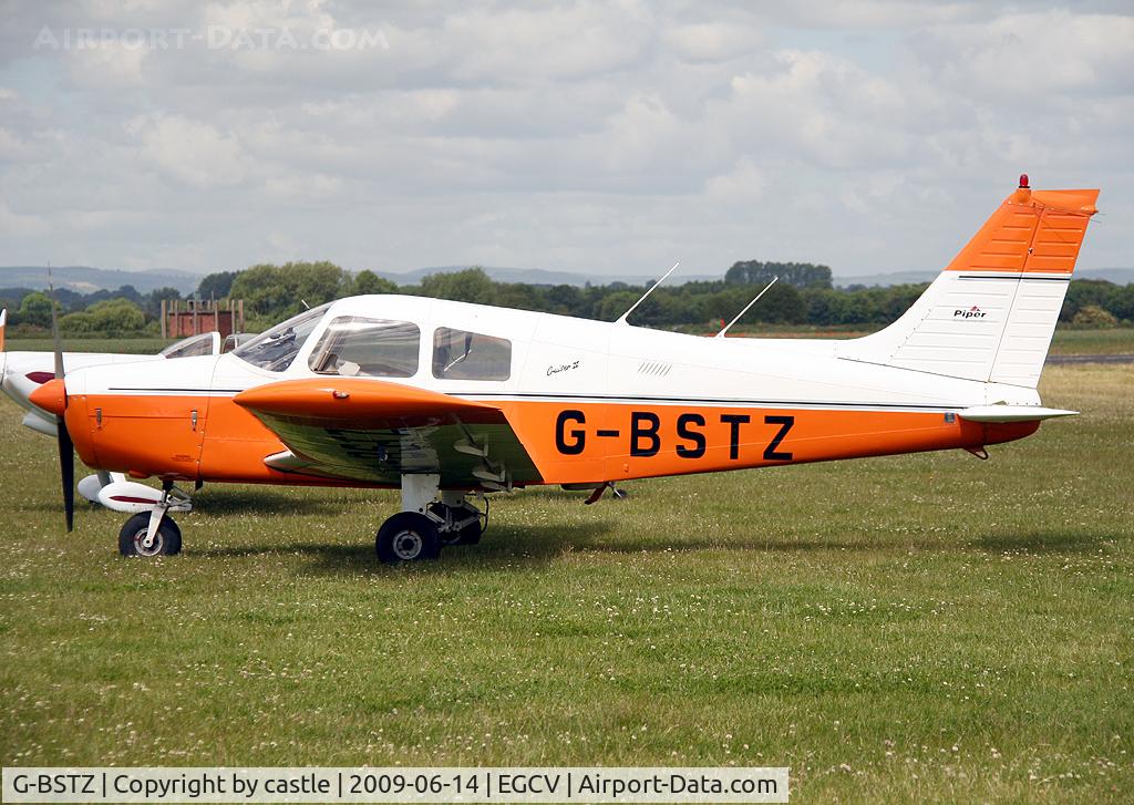 G-BSTZ, 1977 Piper PA-28-140 Cherokee Cruiser C/N 28-7725153, seen @ Sleap
