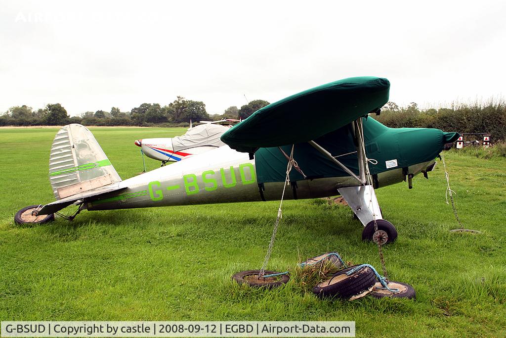G-BSUD, 1941 Luscombe 8A Silvaire C/N 1745, seen @ Derby