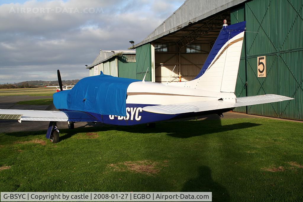 G-BSYC, 1977 Piper PA-32R-300 Cherokee Lance C/N 32R-7780159, seen @ Wolverhampton
