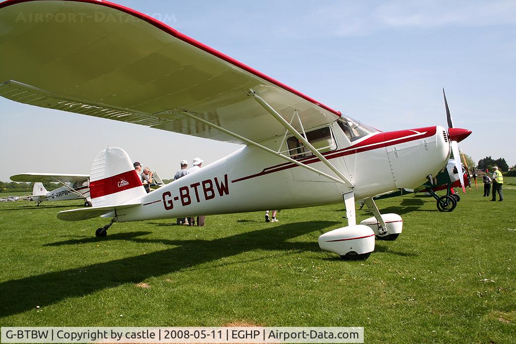 G-BTBW, 1947 Cessna 120 C/N 14220, seen @ Popham