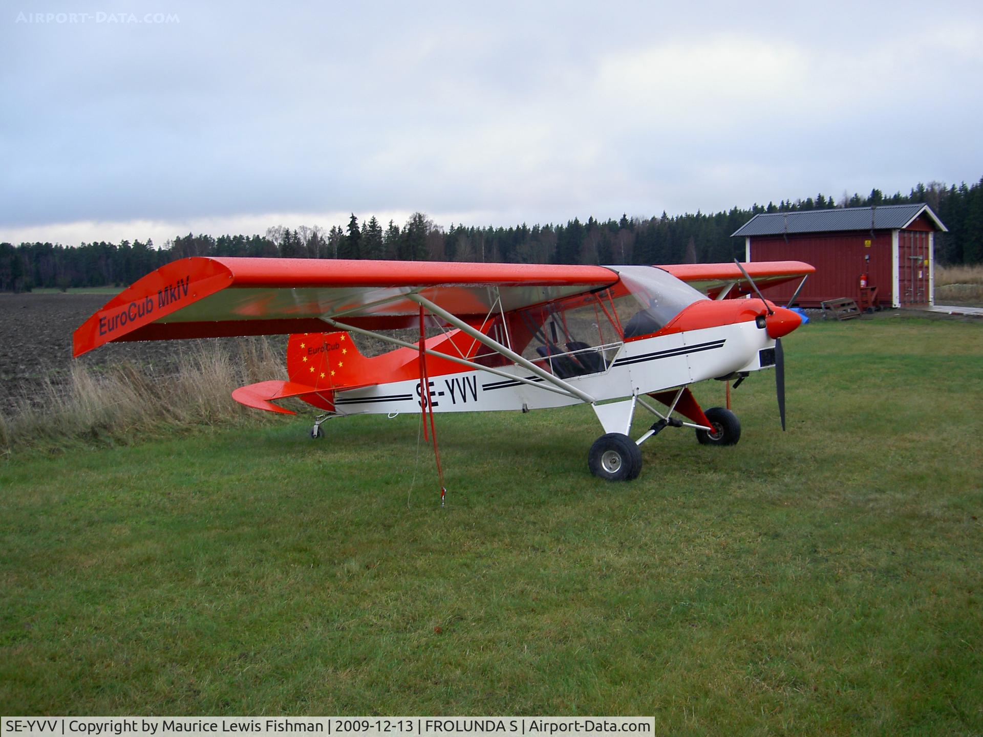 SE-YVV, 2002 Lamco Eurocub Mk IV 912 C/N DAH-001, EuroCub MK 1V