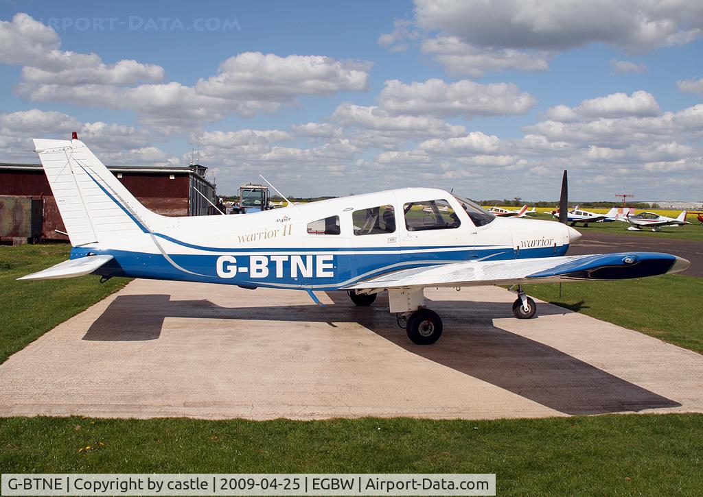G-BTNE, 1981 Piper PA-28-161 C/N 28-8116212, seen @ Wellesbourne Mountford