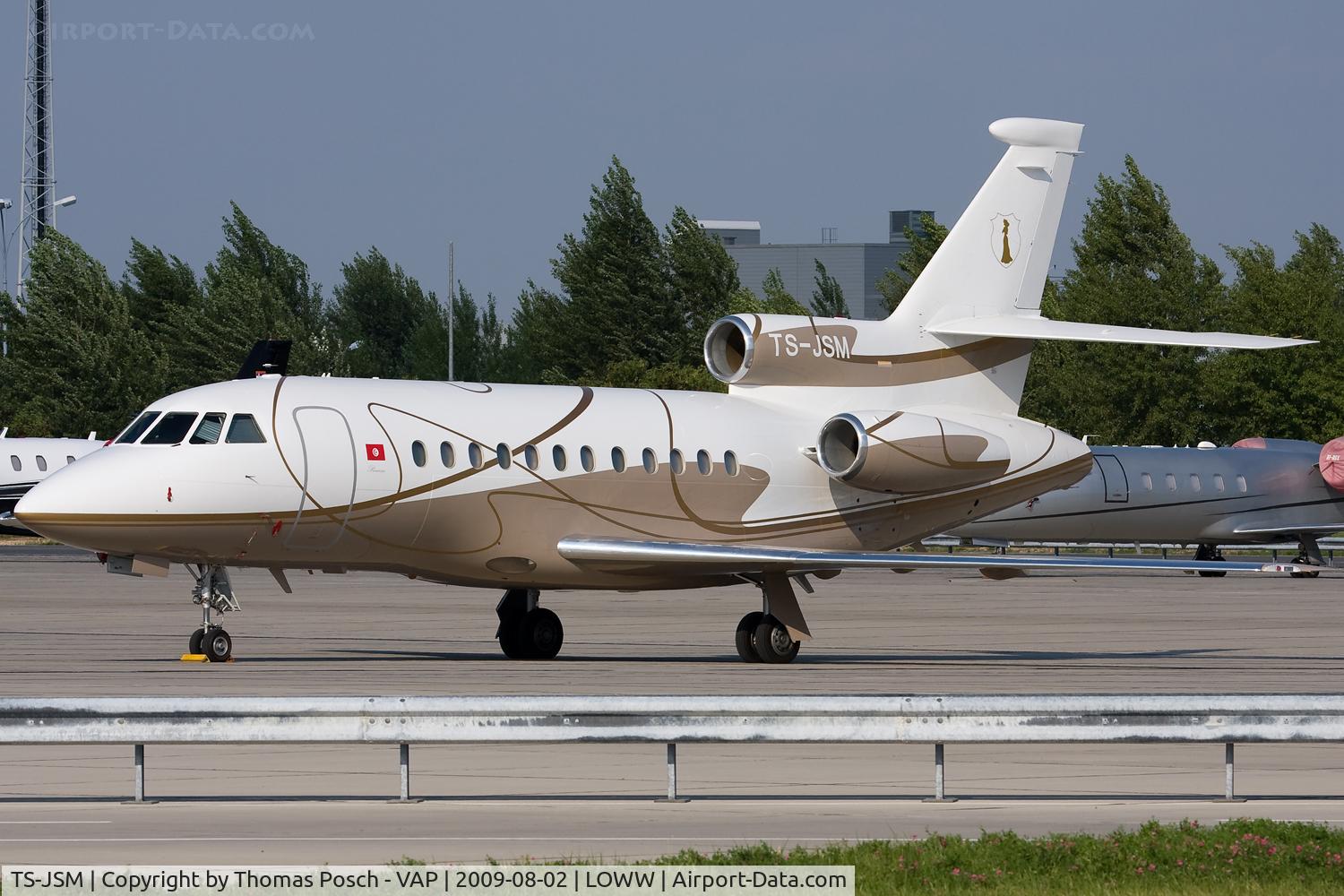 TS-JSM, 1992 Dassault Falcon 900B C/N 111, Princess Private Aviation