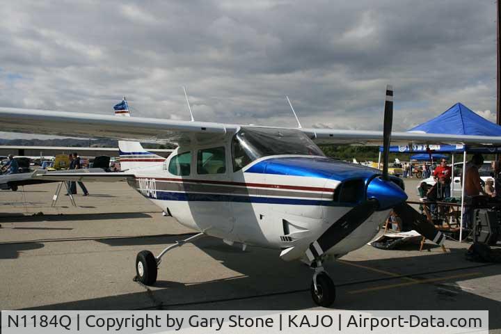 N1184Q, 1972 Cessna T210L Turbo Centurion C/N 21059684, On display at the Corona AirFaire 2007