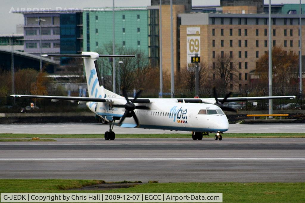 G-JEDK, 2002 De Havilland Canada DHC-8-402Q Dash 8 C/N 4065, flybe