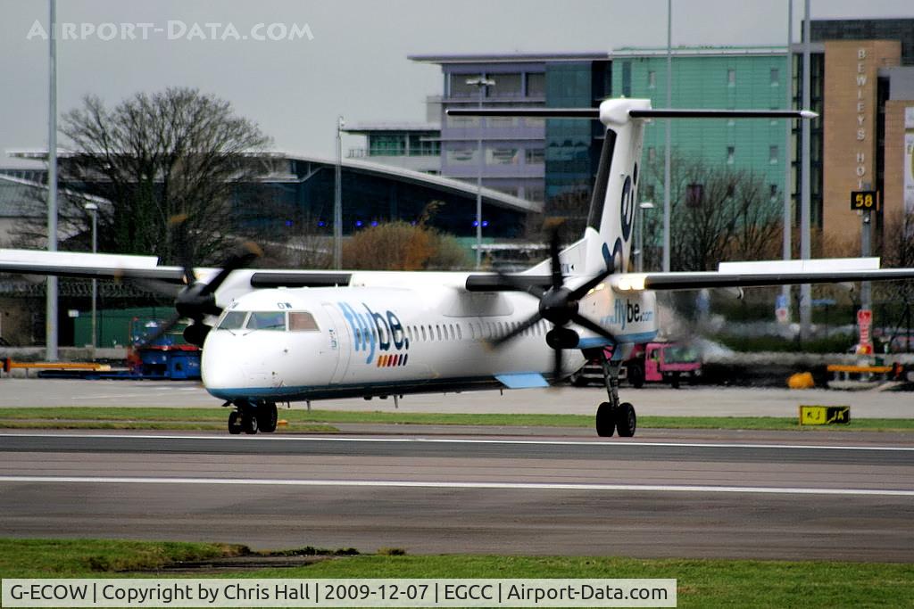 G-ECOW, 2000 De Havilland Canada DHC-8-402Q Dash 8 C/N 4021, flybe