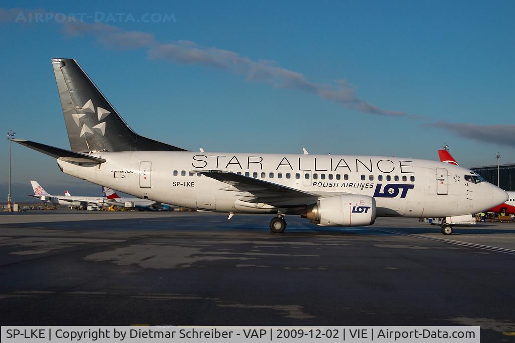 SP-LKE, 1993 Boeing 737-55D C/N 27130, LOT Boeing 737-500 in Star Alliance colors