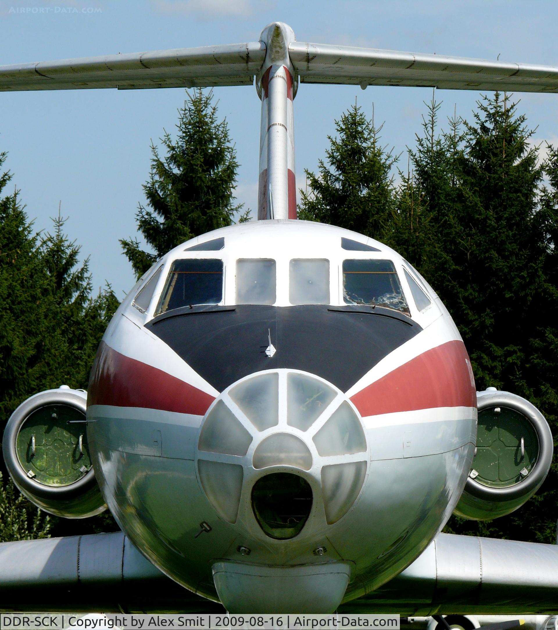 DDR-SCK, 1971 Tupolev TU-134AK C/N 1351304, Tupolev Tu-134A Crusty DDR-SCK Interflug in the Hermerskeil Museum Flugausstellung Junior