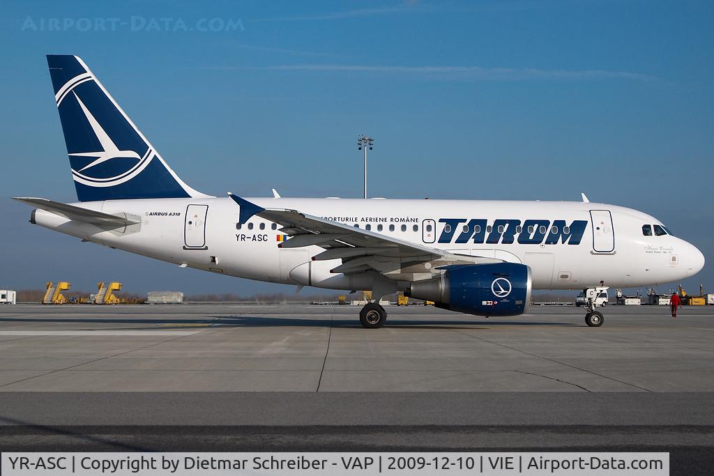 YR-ASC, 2007 Airbus A318-121 C/N 3220, Tarom Airbus A318