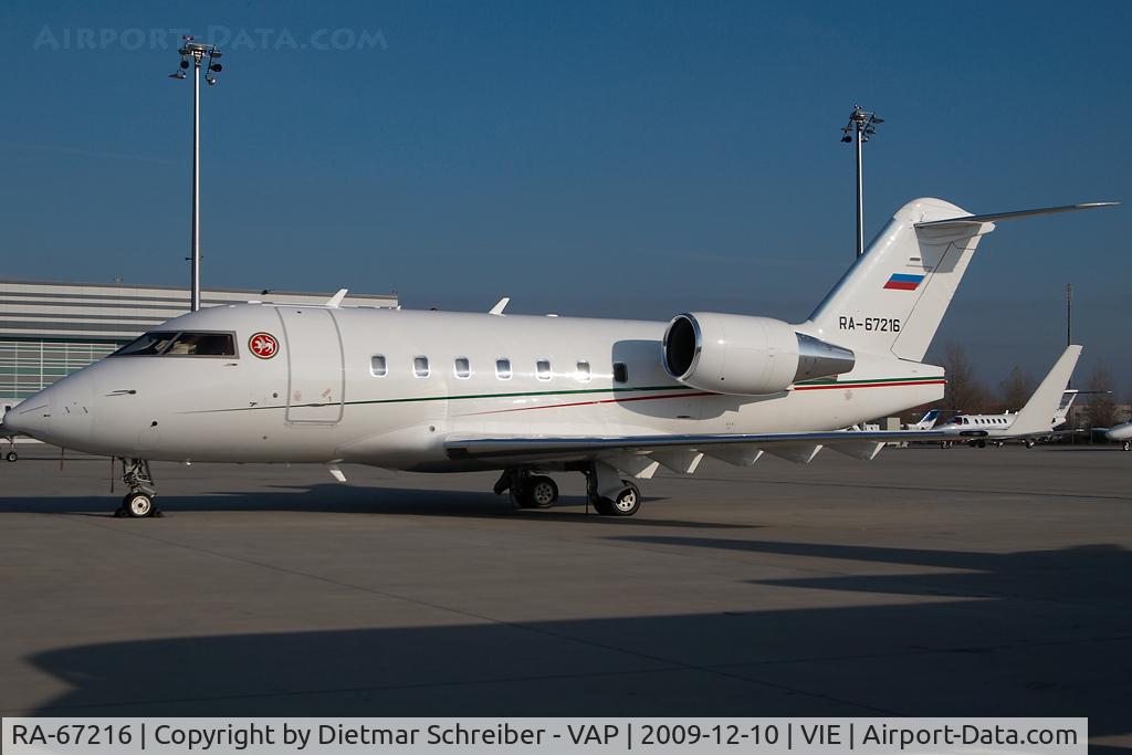 RA-67216, 2003 Bombardier Challenger 604 (CL-600-2B16) C/N 5567, Tatarstan Government CL600