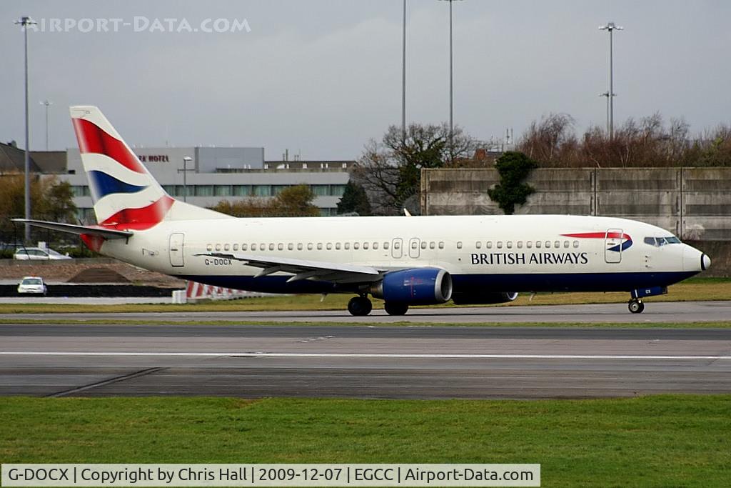 G-DOCX, 1993 Boeing 737-436 C/N 25857, British Airways