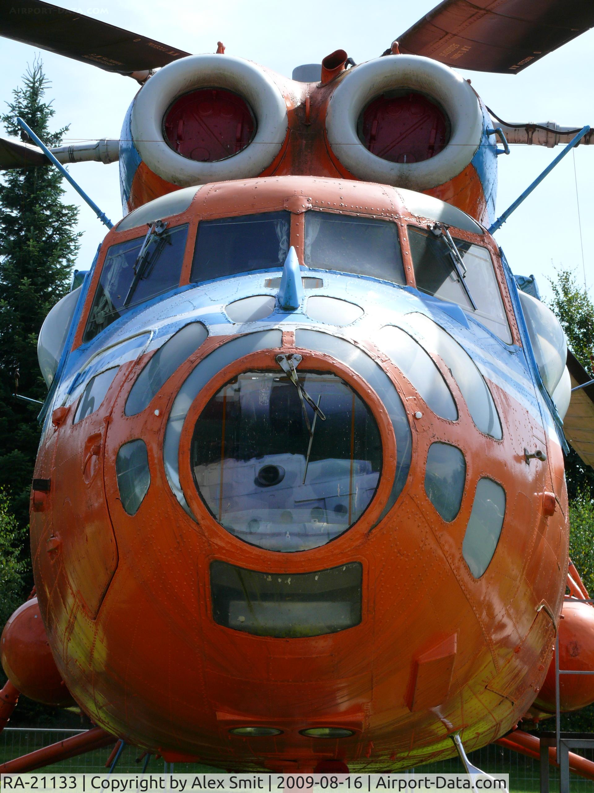 RA-21133, 1971 Mil Mi-6A C/N 715309, Mil Mi6A Hook RA-21133 Aeroflot in het Hermerskeil Museum Flugausstellung Junior