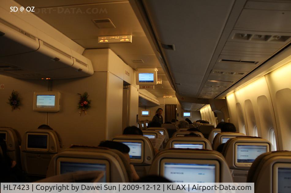 HL7423, 1997 Boeing 747-48EM(F) C/N 27282, Asiana