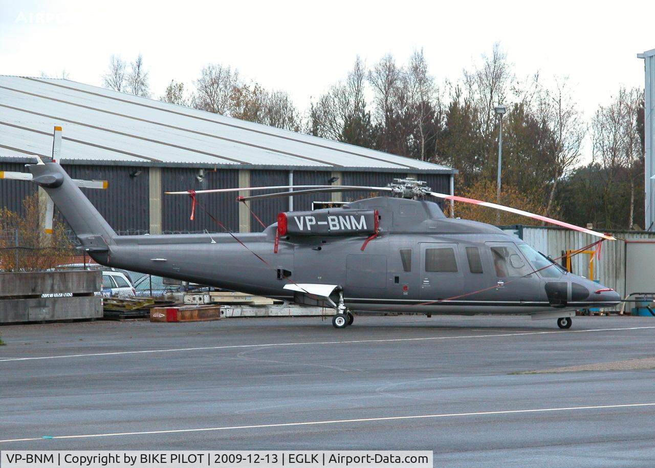 VP-BNM, 1987 Sikorsky S-76B C/N 760330, S-76B IN THE PREMIAIR COMPOUND
