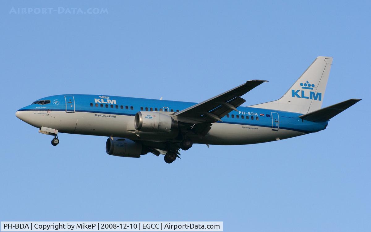PH-BDA, 1986 Boeing 737-306 C/N 23537, KLM's first Boeing 737-300 - withdrawn & now sitting at Kemble, England.