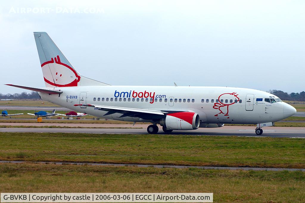 G-BVKB, 1994 Boeing 737-59D C/N 27268, seen @ Manchester