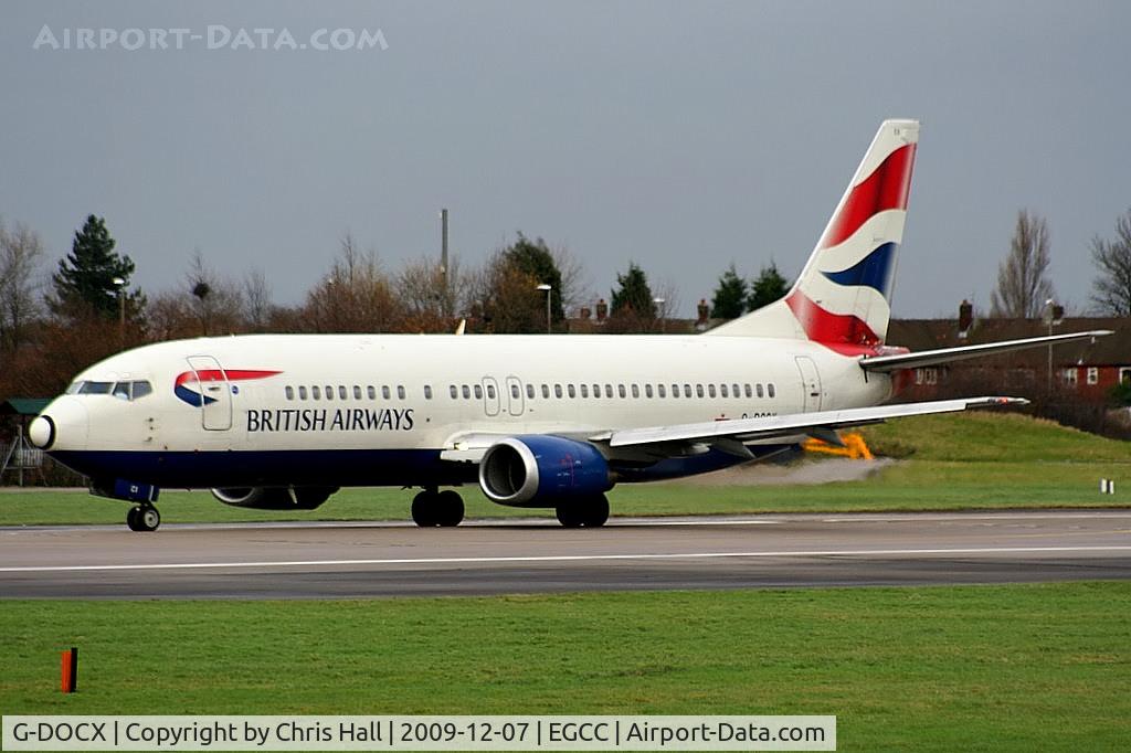 G-DOCX, 1993 Boeing 737-436 C/N 25857, British Airways