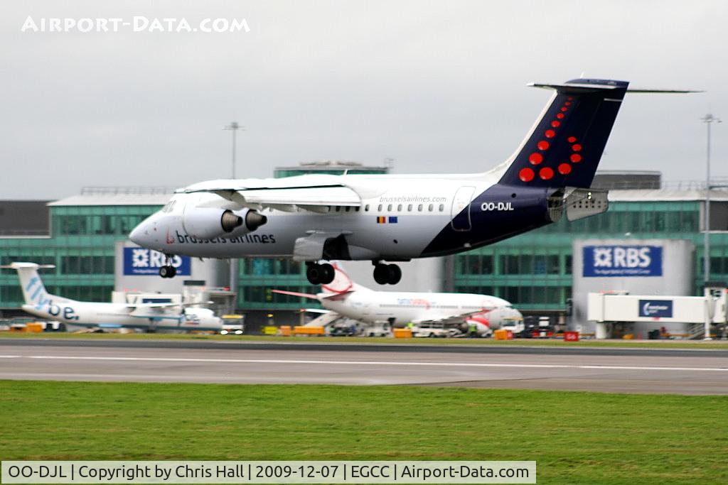 OO-DJL, 1995 British Aerospace Avro 146-RJ85 C/N E.2273, Brussels Airlines