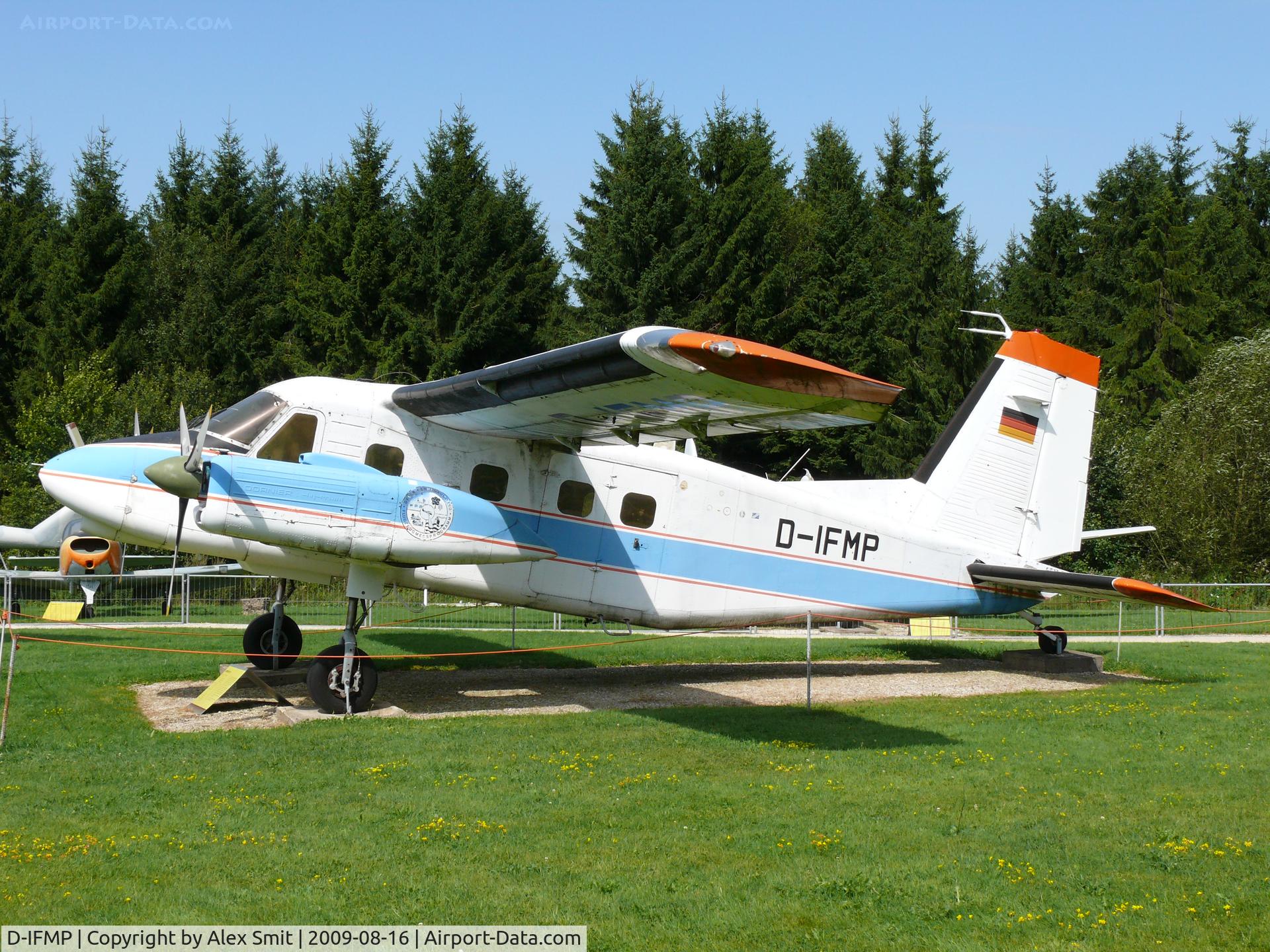 D-IFMP, Dornier Do-28D-2 Skyservant C/N 4050, Dornier D028D2 Skyservant D-IFMP DFVLR in the Hermerskeil Museum Flugausstellung Junior