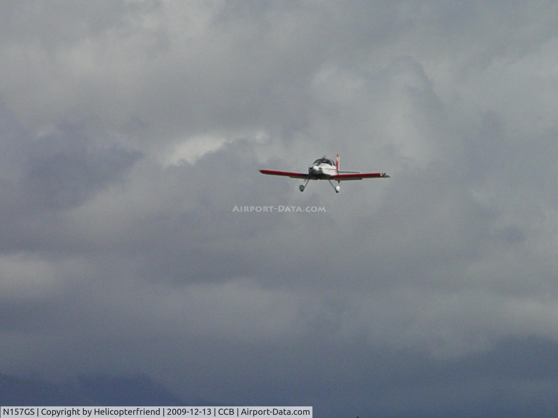 N157GS, 1997 Vans RV-6 C/N 20480, On final for runway 24