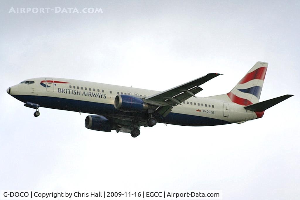 G-DOCO, 1992 Boeing 737-436 C/N 25849, British Airways
