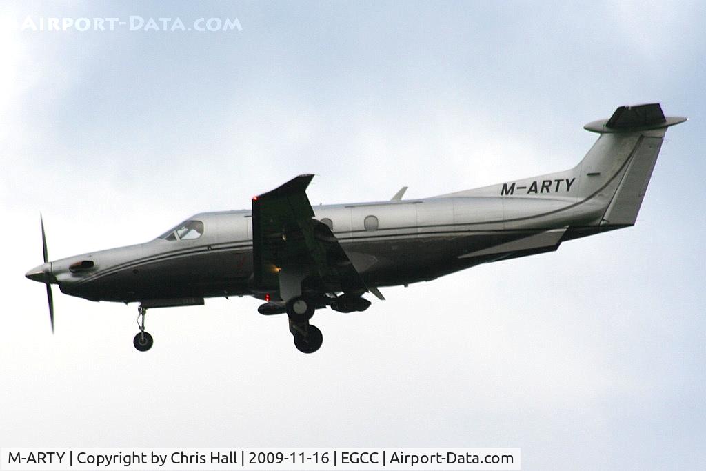 M-ARTY, 2009 Pilatus PC-12/47E C/N 1114, Creston (UK) Ltd