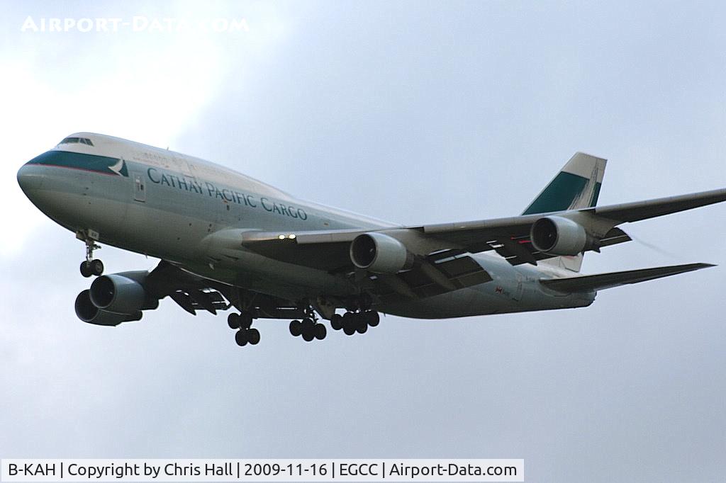 B-KAH, 1993 Boeing 747-412 C/N 27134, Cathay Pacific Cargo