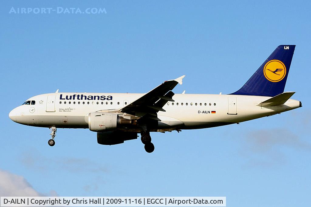 D-AILN, 1997 Airbus A319-114 C/N 700, Lufthansa