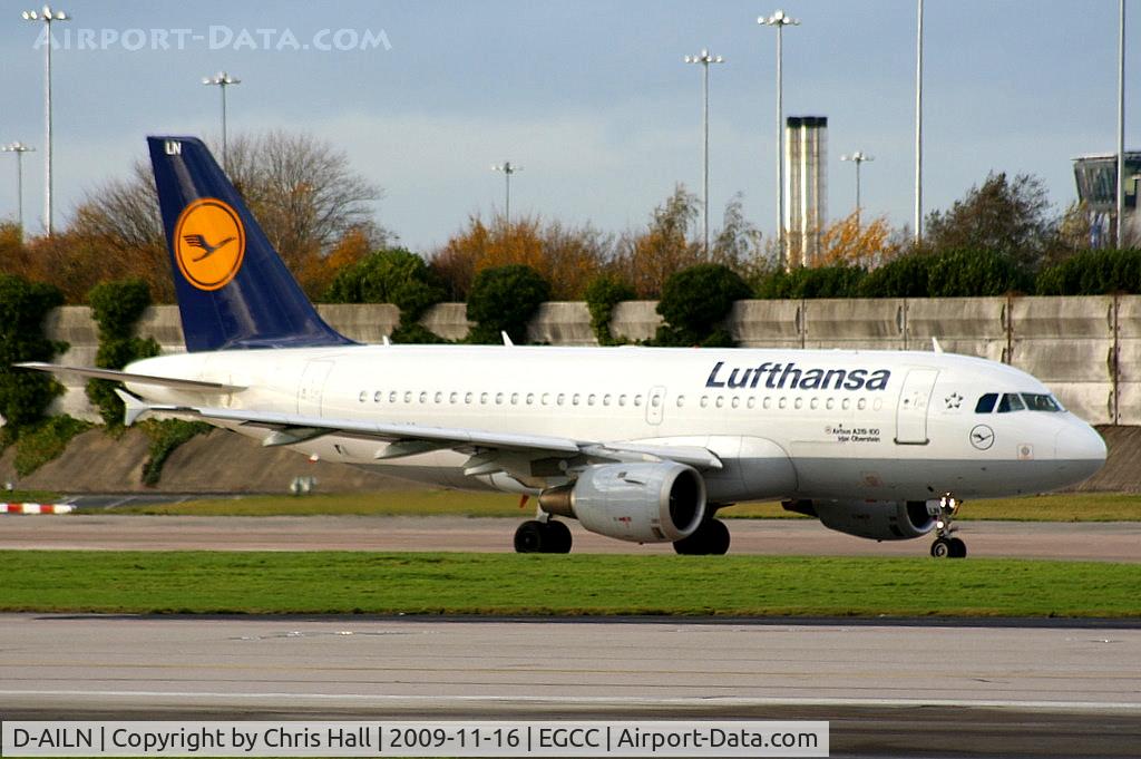 D-AILN, 1997 Airbus A319-114 C/N 700, Lufthansa