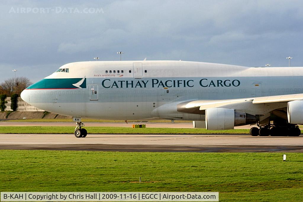 B-KAH, 1993 Boeing 747-412 C/N 27134, Cathay Pacific Cargo