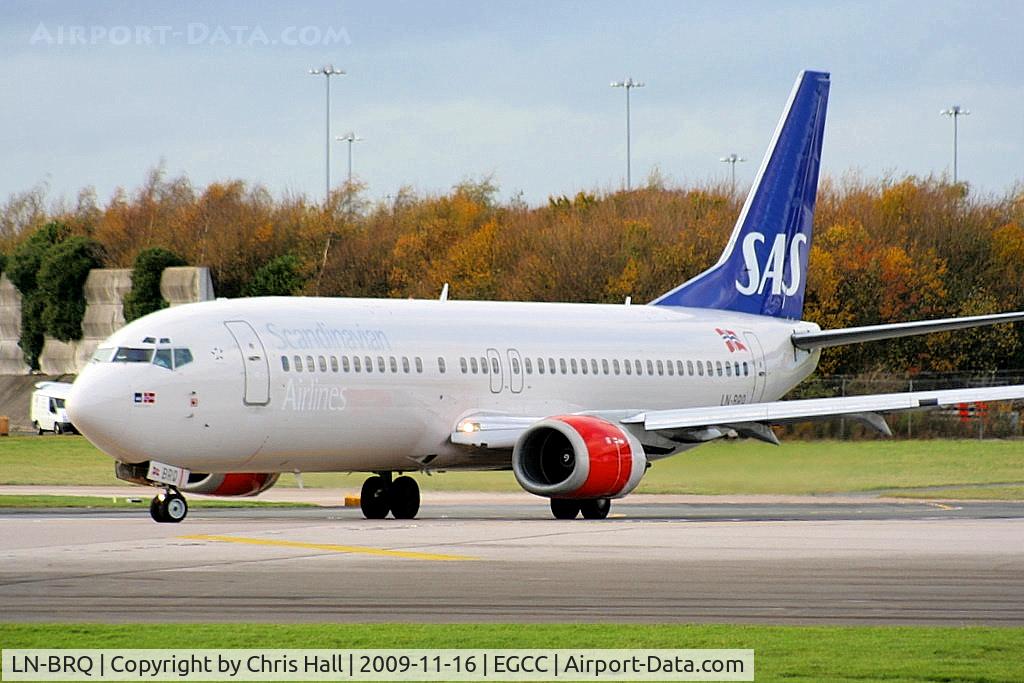 LN-BRQ, 1991 Boeing 737-405 C/N 25348, Scandinavian Airlines