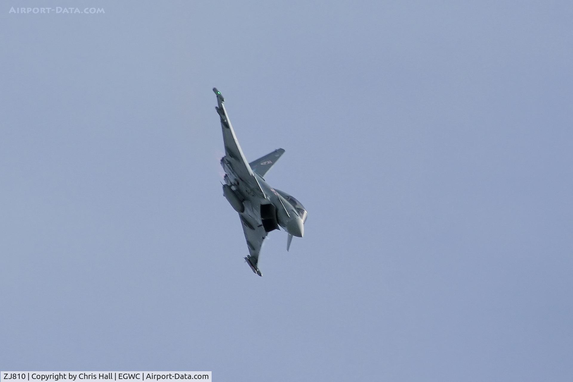 ZJ810, Eurofighter EF-2000 Typhoon T1 C/N 0033/BT011, RAF Typhoon displaying at the Cosford Airshow