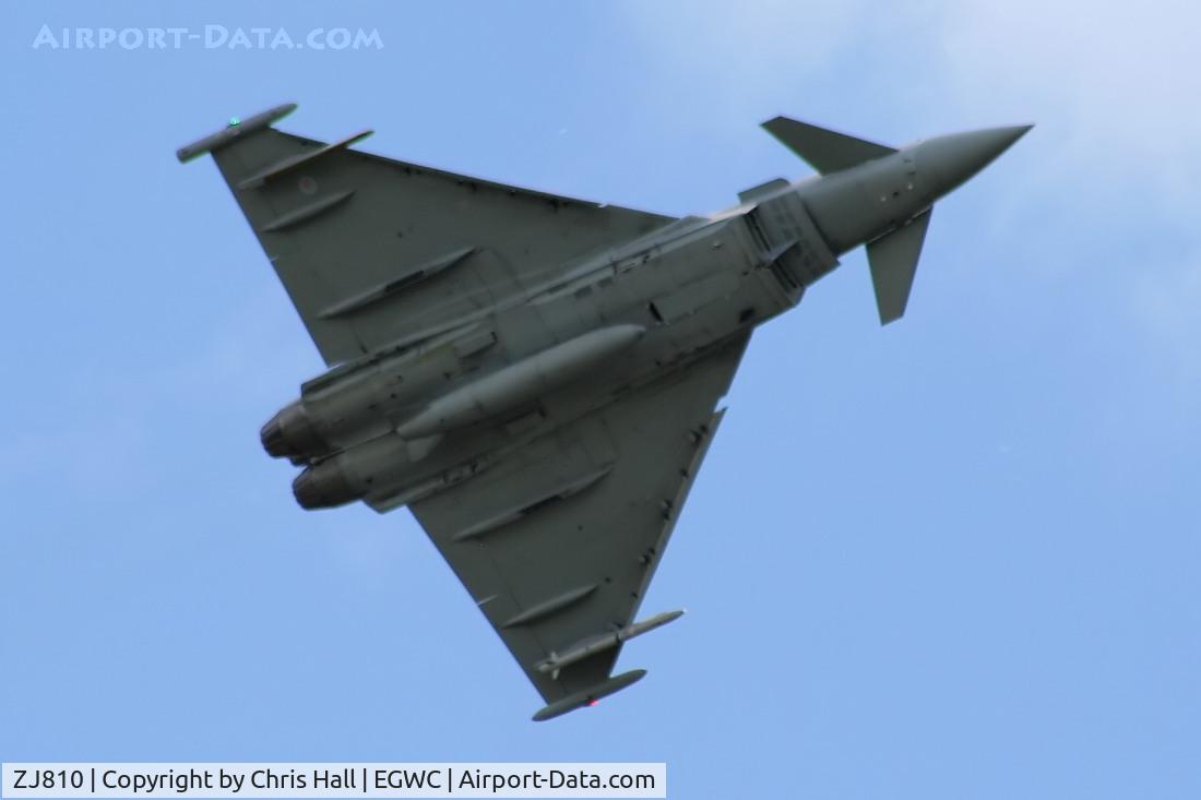 ZJ810, Eurofighter EF-2000 Typhoon T1 C/N 0033/BT011, RAF Typhoon displaying at the Cosford Airshow