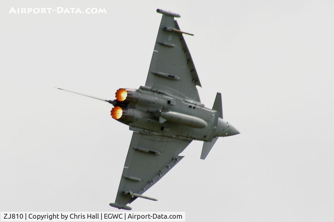 ZJ810, Eurofighter EF-2000 Typhoon T1 C/N 0033/BT011, RAF Typhoon displaying at the Cosford Airshow
