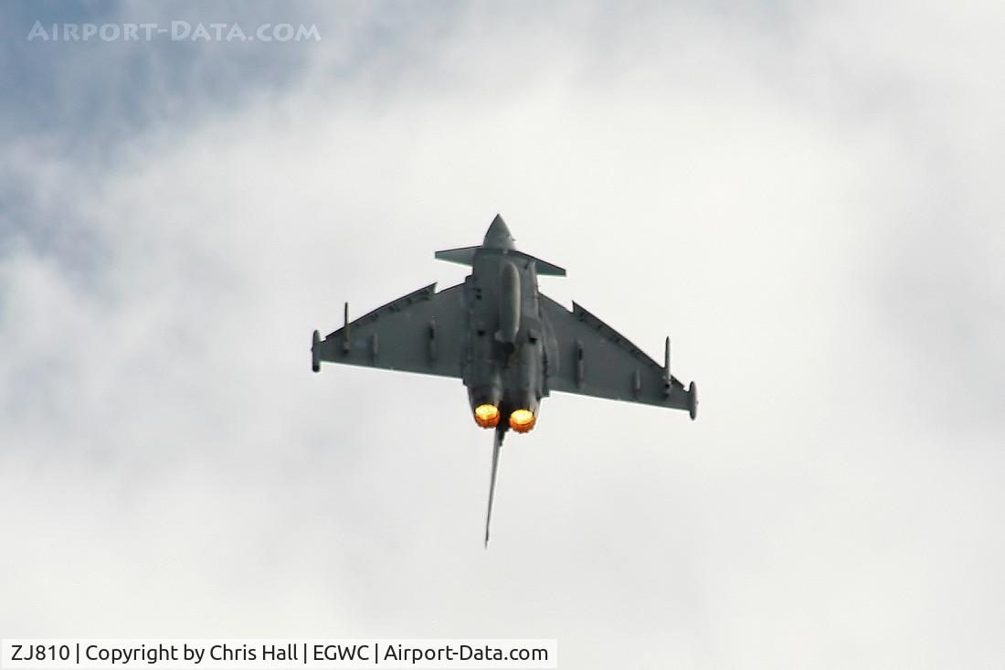 ZJ810, Eurofighter EF-2000 Typhoon T1 C/N 0033/BT011, RAF Typhoon displaying at the Cosford Airshow