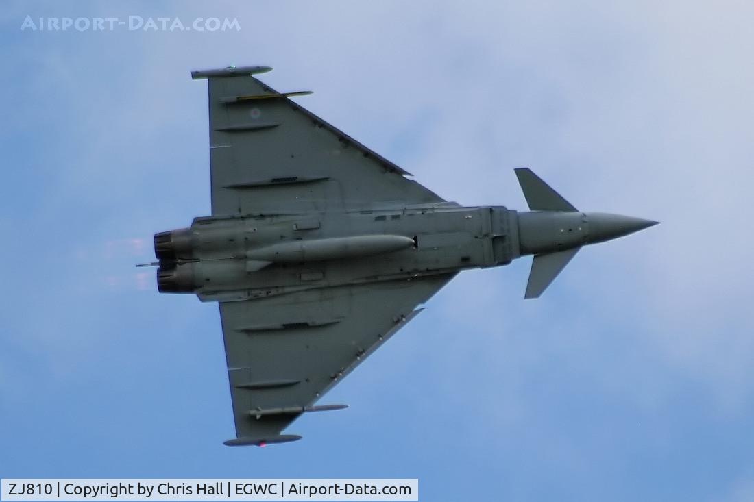 ZJ810, Eurofighter EF-2000 Typhoon T1 C/N 0033/BT011, RAF Typhoon displaying at the Cosford Airshow