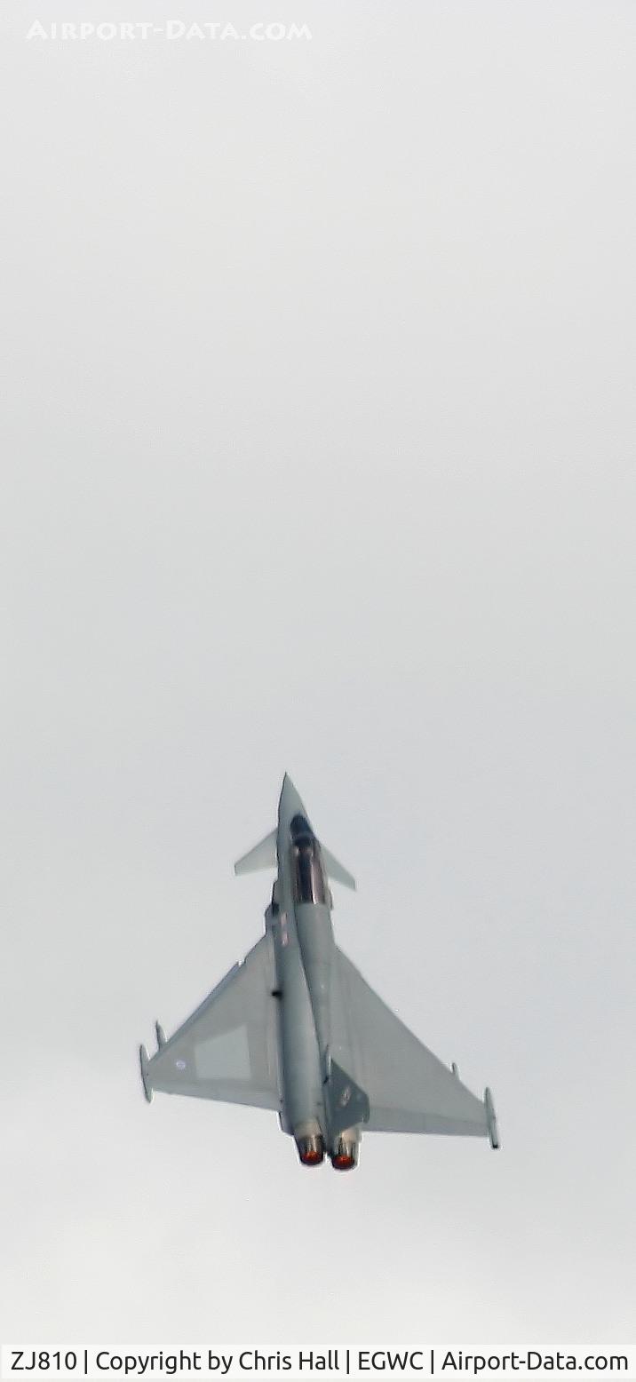 ZJ810, Eurofighter EF-2000 Typhoon T1 C/N 0033/BT011, RAF Typhoon displaying at the Cosford Airshow