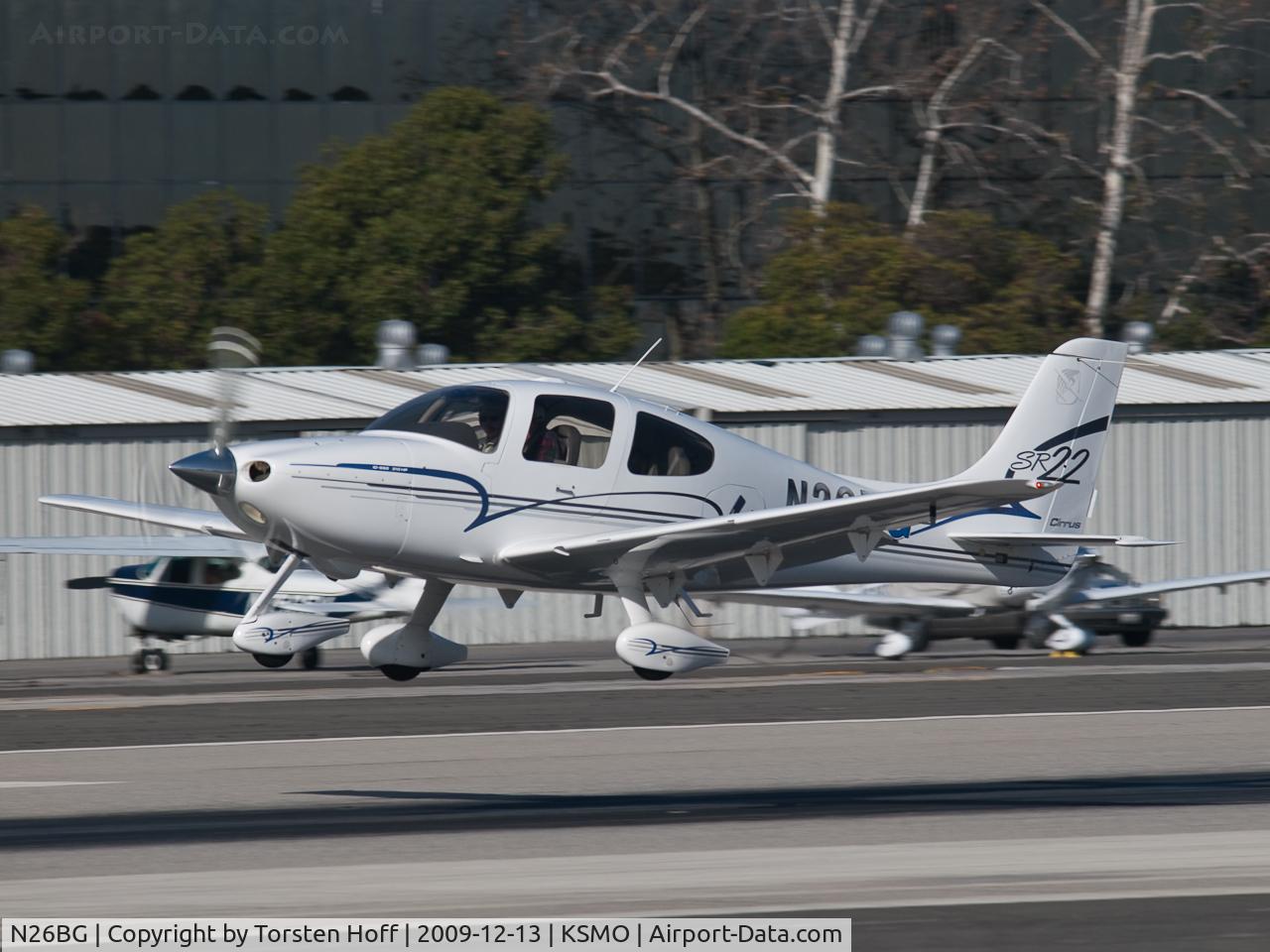 N26BG, 2002 Cirrus SR22 C/N 0244, N26BG departing from RWY 21