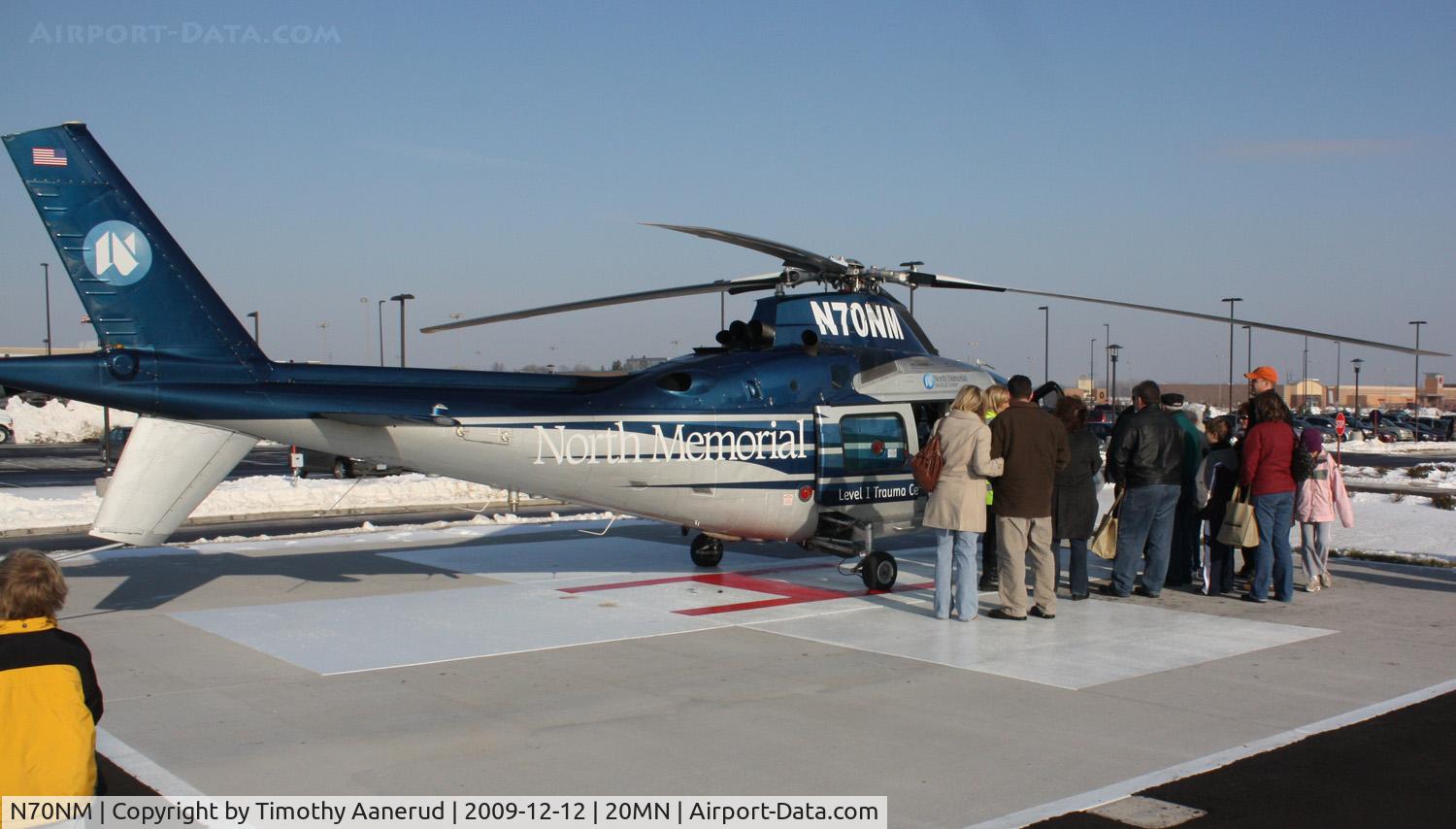N70NM, 1992 Agusta A-109C C/N 7664, 1992 Agusta Spa A109C, c/n: 7664, Maple Grove Hospital open house