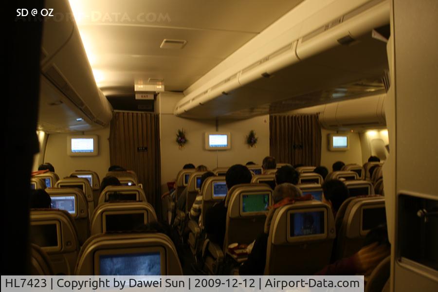 HL7423, 1997 Boeing 747-48EM(F) C/N 27282, oz 747