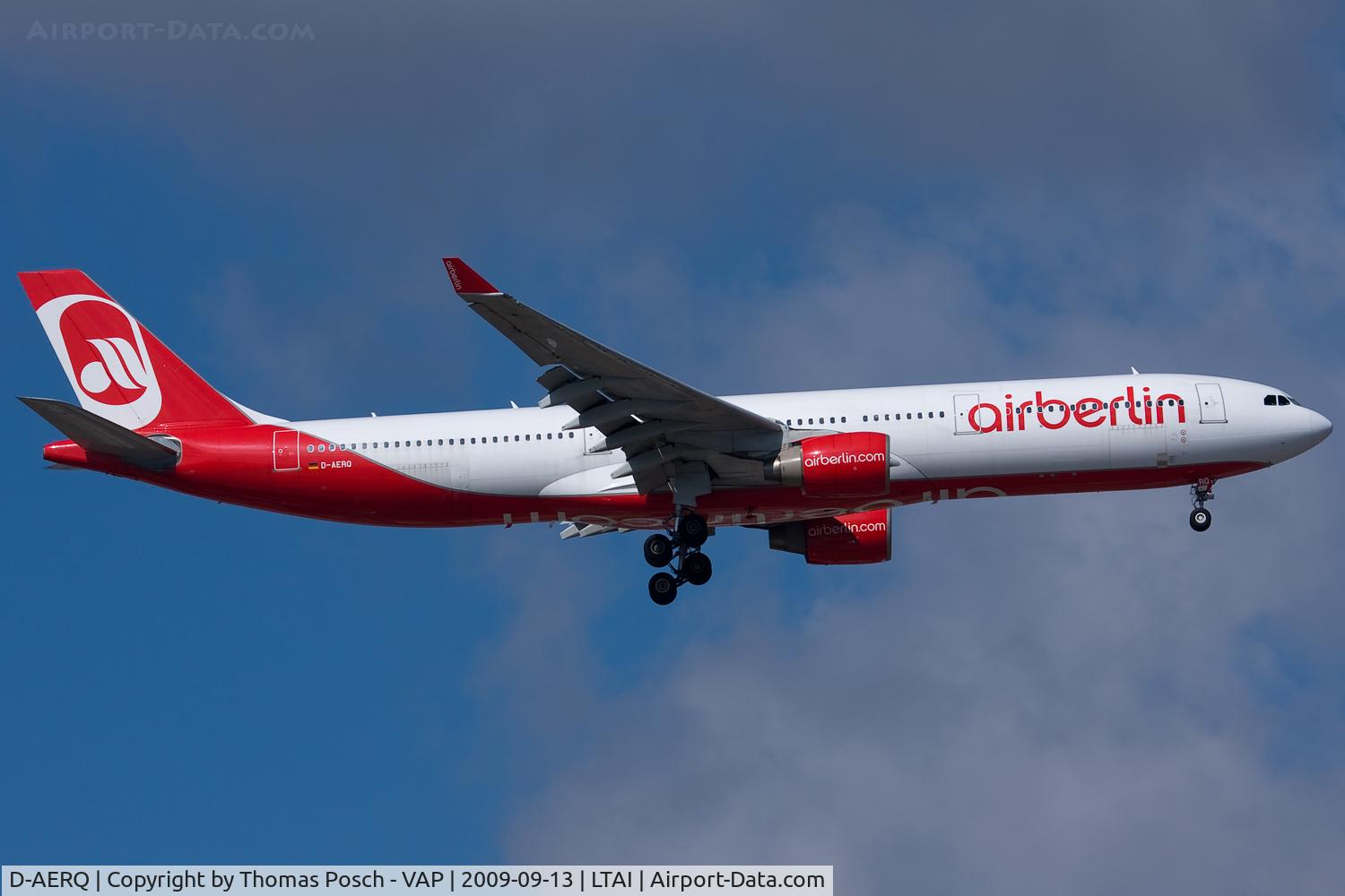 D-AERQ, 1996 Airbus A330-322 C/N 127, Air Berlin