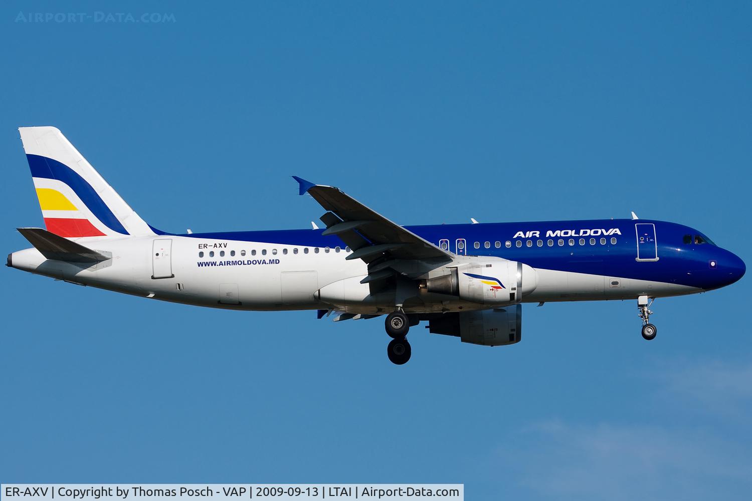 ER-AXV, 1996 Airbus A320-211 C/N 622, Air Moldova