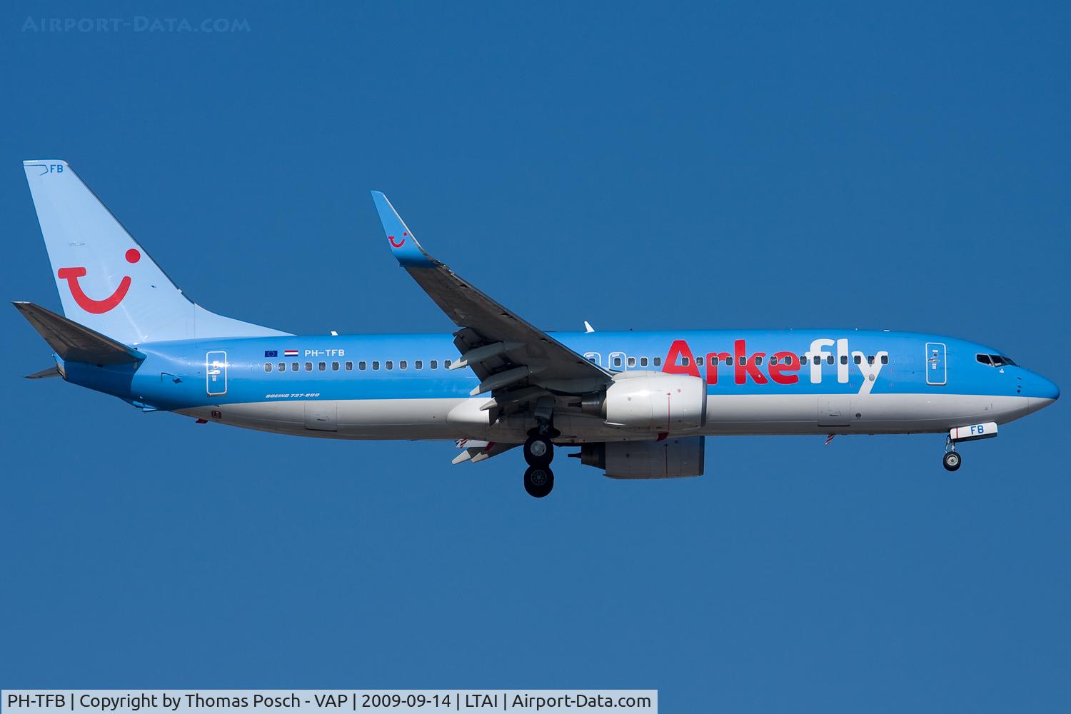 PH-TFB, 2009 Boeing 737-8K5 C/N 35149, Arkefly