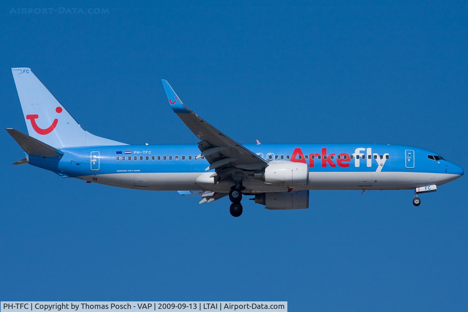 PH-TFC, 2009 Boeing 737-8K5 C/N 35146, Arkefly